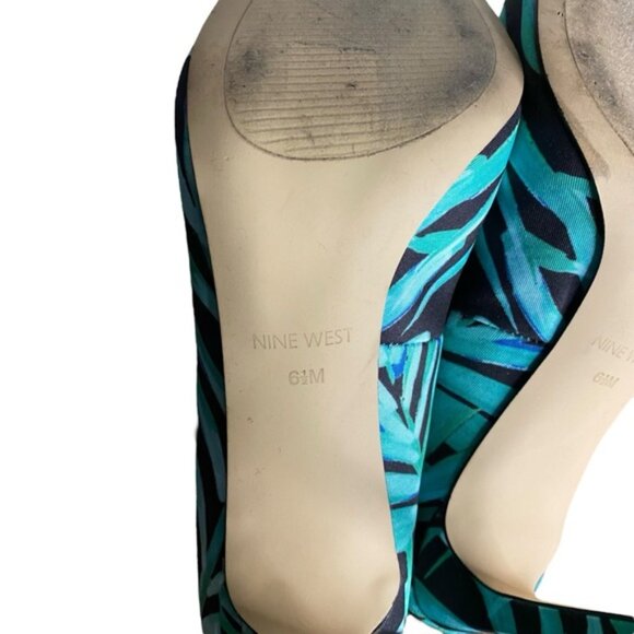 Nine West Women's Tatiana Fabric Pointy Toe Pumps - Picture 7 of 8